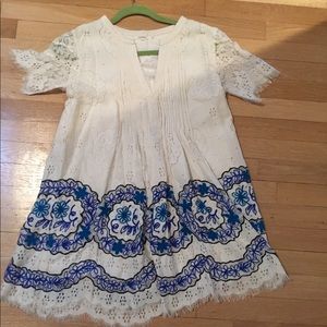 Tularose White Lace Mini